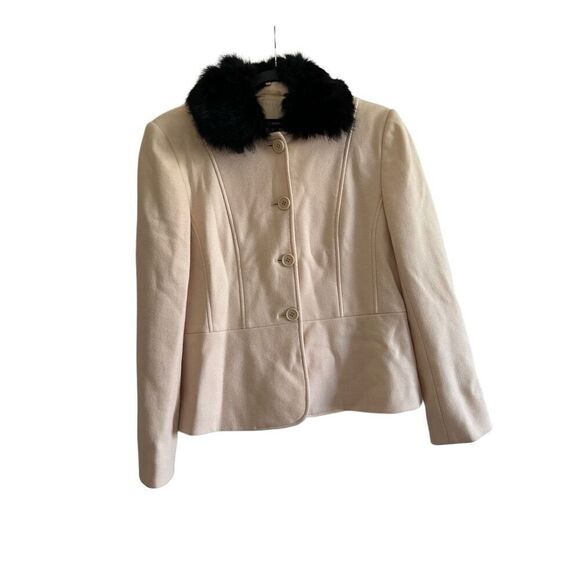 NWT Sandra Angelozzi "Nude" Jacket Size 40 80%wool  20% acrylic  A - Picture 1 of 11